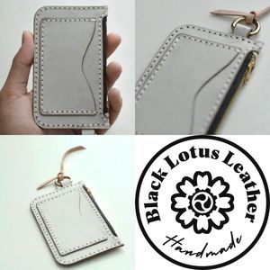 Handmade commuter slim cardholder coin pouch wallet